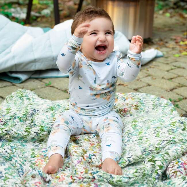 America The Beautiful Modal Mag L/S Long Pt Pj - Pajamas - 3