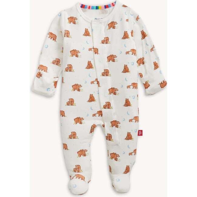 Wildly Loved Modal Magnetic Footie - Footie Pajamas - 3