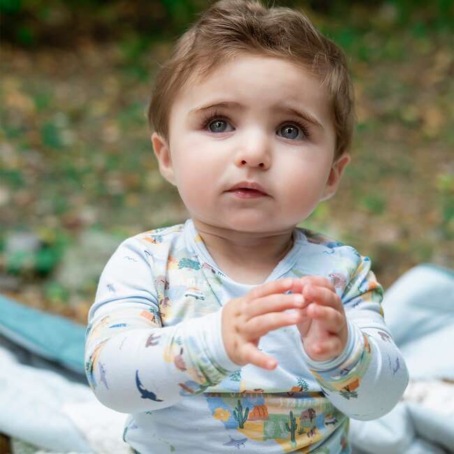 America The Beautiful Modal Mag L/S Long Pt Pj - Pajamas - 5