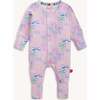 Take A Bow Modal Magnetic  Convertible Coverall - Footie Pajamas - 1 - thumbnail