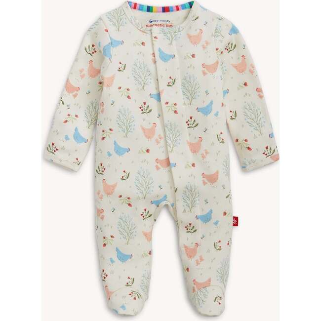 Chicken Tender Org Cot Magnetic Footie