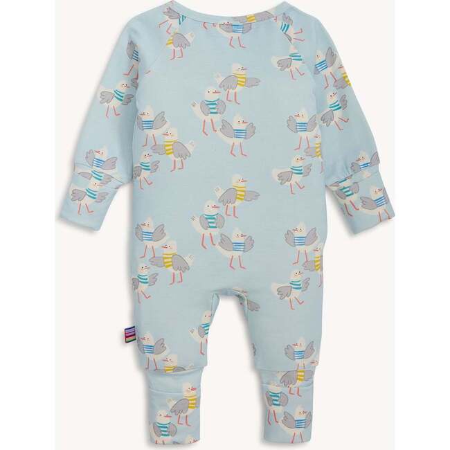 Gulls Wanna Have Fun Right Fit Convertible Coverall - Footie Pajamas - 4