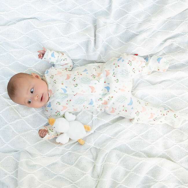 Chicken Tender Org Cot Magnetic Footie