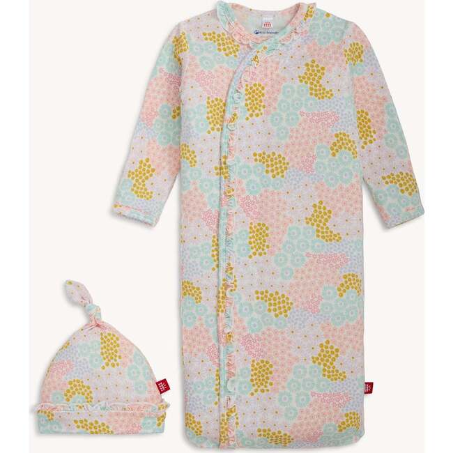 Harper Modal Magnetic Ruffle Gown + Hat Set