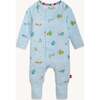You Haul Modal Magnetic Convertible Coverall - Footie Pajamas - 1 - thumbnail