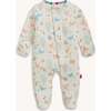 Chicken Tender Org Cot Magnetic Footie - Footie Pajamas - 4