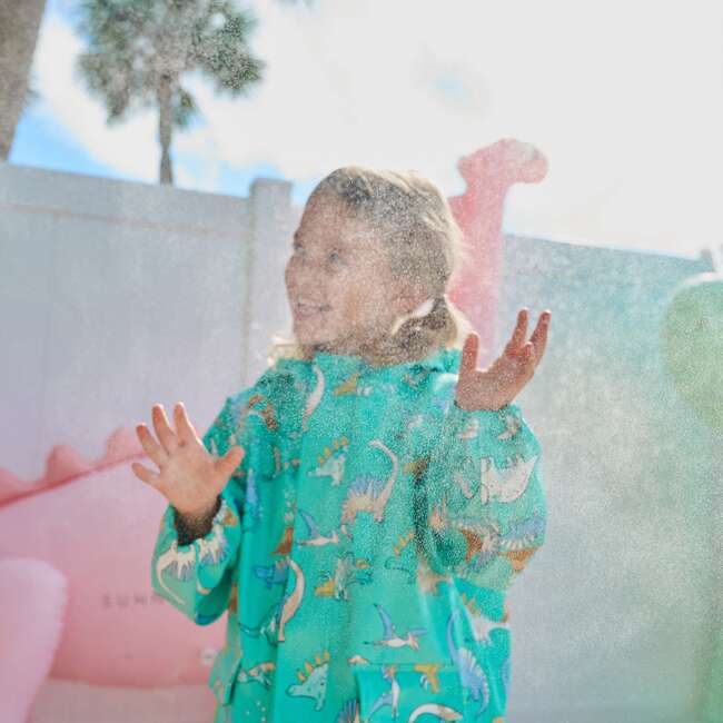 All Over Dino Color Changing Raincoat - Raincoats - 4