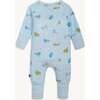 You Haul Modal Magnetic Convertible Coverall - Footie Pajamas - 3