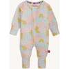 Harper Modal Magnetic Convertible Coverall Ruffle - Footie Pajamas - 1 - thumbnail