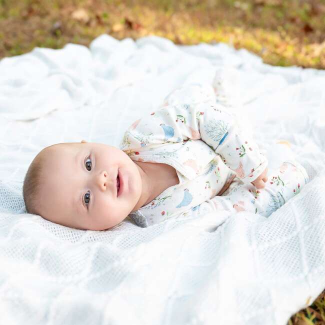 Chicken Tender Org Cot Magnetic Footie - Footie Pajamas - 5