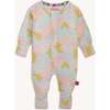 Harper Modal Magnetic Convertible Coverall Ruffle - Footie Pajamas - 2