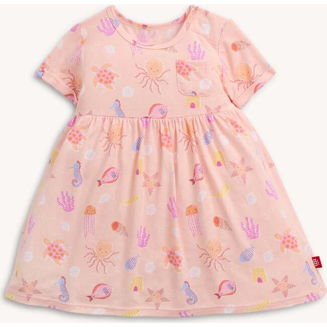 Deep Chic Pk Modal Mag S/S Pocket Baby Drs