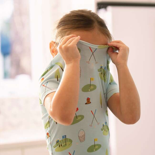 Gopher It Modal Magnetic S/S Long Pants Pj Set - Pajamas - 3