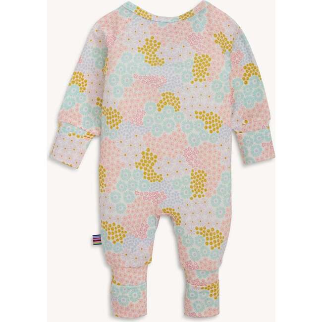 Harper Modal Magnetic Convertible Coverall Ruffle - Footie Pajamas - 3