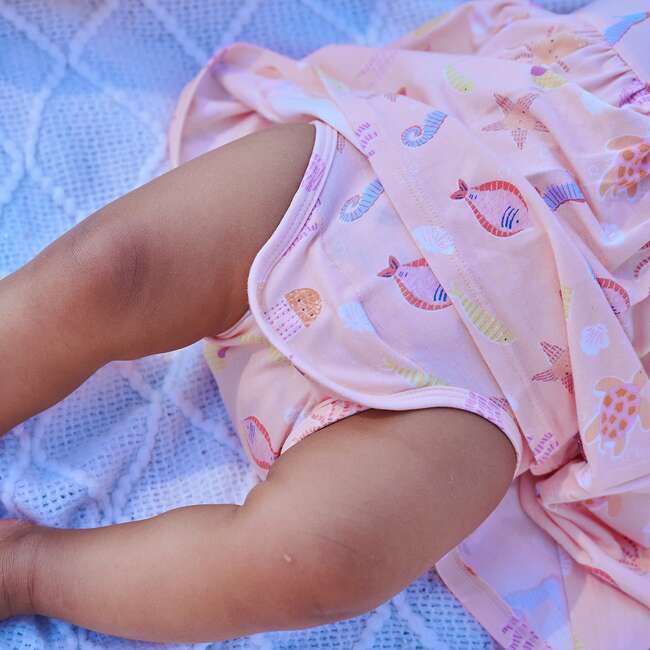 Deep Chic Pk Modal Mag S/S Pocket Baby Drs - Dresses - 3