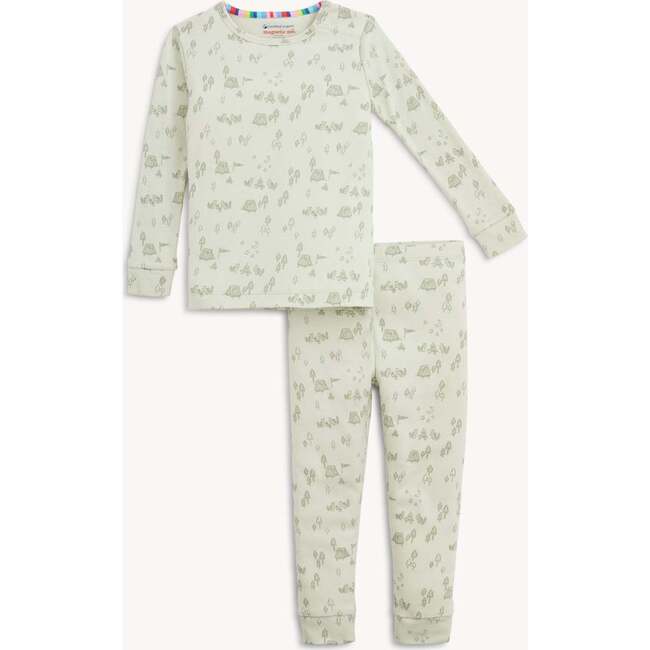 Base Camp Buddies Org Cot Mag L/S Long Pants Pj