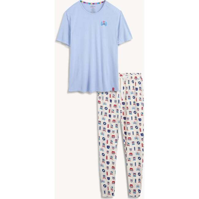 Team Goals Usa Rf Men Short Sleeve Jogget Pj Set