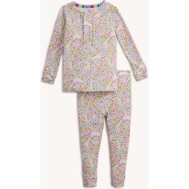Bunny Blossom Modal Mag  Ls Long Pants Pj Set