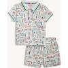 Love All Modal Magnet S/S Polo Collar Shirt Set - Mixed Apparel Set - 1 - thumbnail