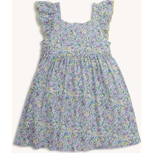 Lavinia Modal Square Nck Ruffle Sleeve Drs