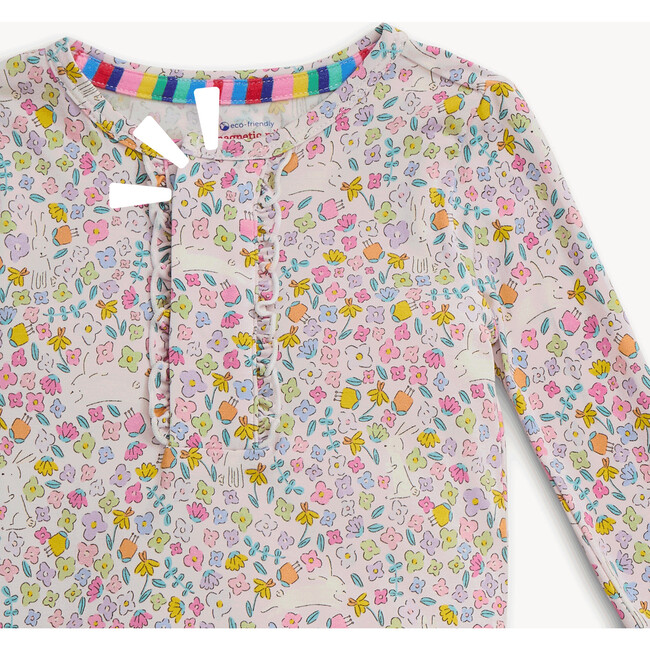 Bunny Blossom Modal Mag  Ls Long Pants Pj Set