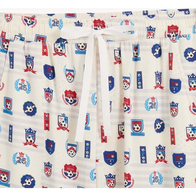 Team Goals Usa Rf Men Short Sleeve Jogget Pj Set - Pajamas - 3