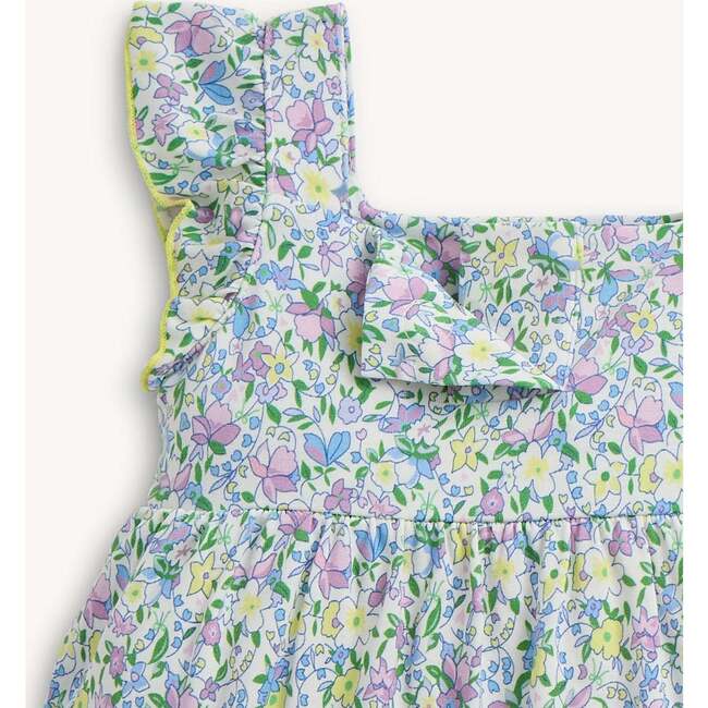 Lavinia Modal Square Nck Ruffle Sleeve Drs