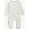 Tiny Tides Bl Org Cot Magnetic Footie - Footie Pajamas - 2