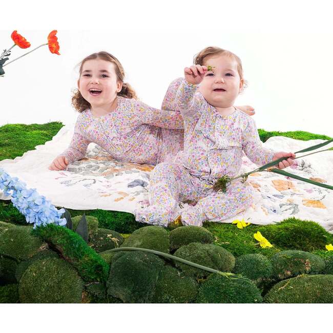 Bunny Blossom Modal Mag  Ls Long Pants Pj Set - Pajamas - 4