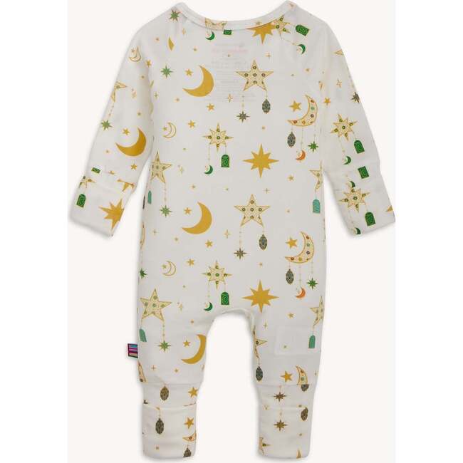Ramadan Mubarak Modal Magnetic Convertible Coverall - Footie Pajamas - 3