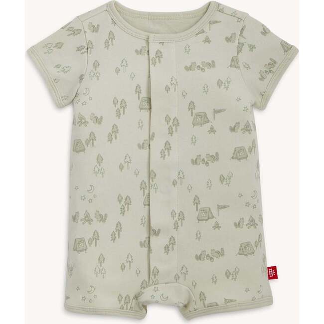 Base Camp Buddies Org Cot Magnetic Romper