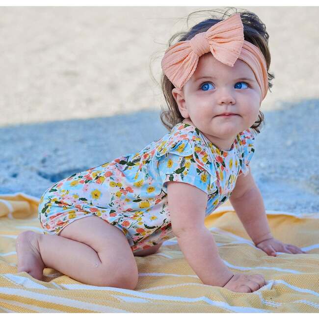 Seraphina Modal Mag Flutter Sleeve Bubble Romp - Rompers - 5