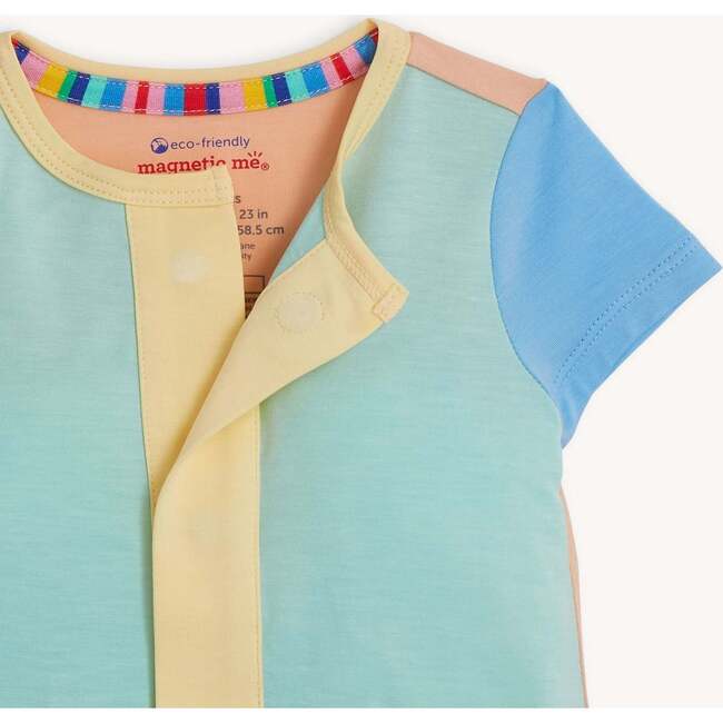 Colorblock Aloe S/S Dbl Pkt Short Romper