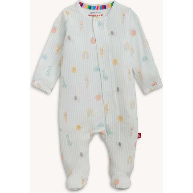 Lullaby Sky Bl Modal Magnetic Footie
