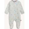 Lullaby Sky Bl Modal Magnetic Footie - Footie Pajamas - 1 - thumbnail