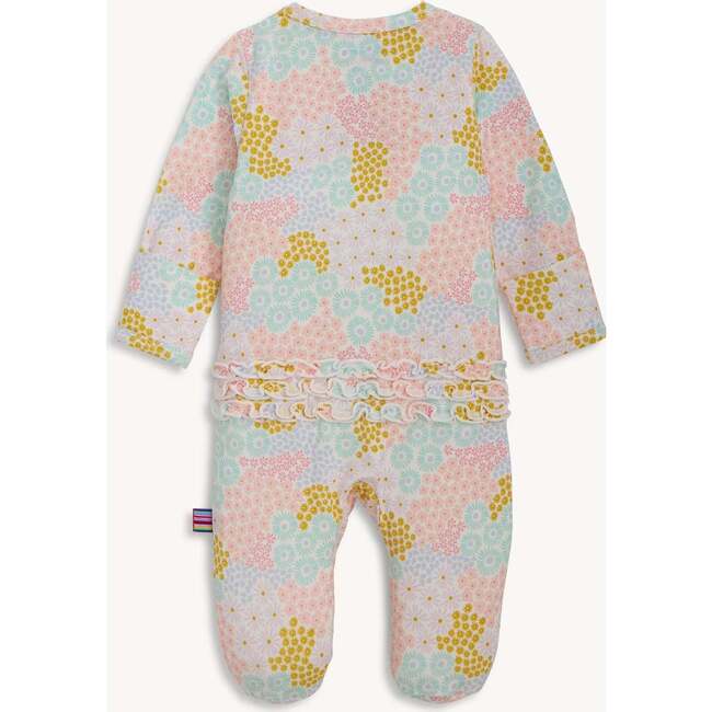 Harper Modal Magnetic Footie With Ruffles - Footie Pajamas - 3