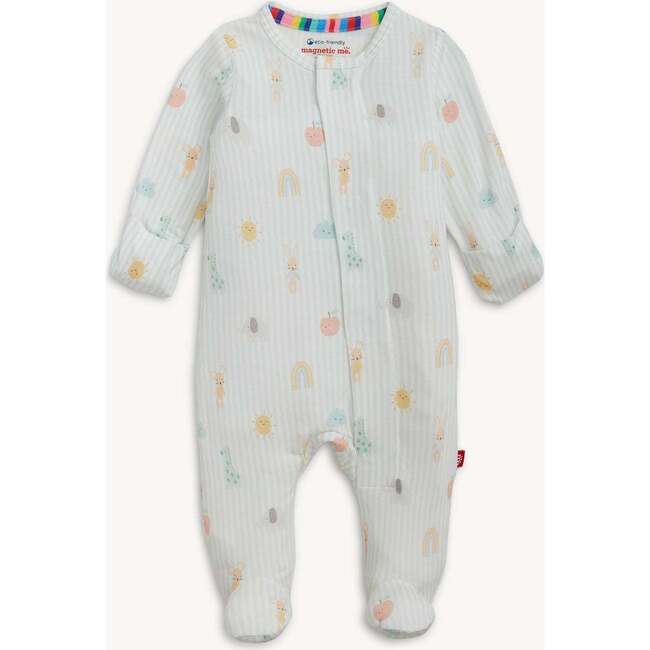 Lullaby Sky Bl Modal Magnetic Footie