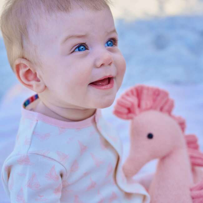 Tiny Tides Pk Org Cot Magnetic Footie - Footie Pajamas - 3