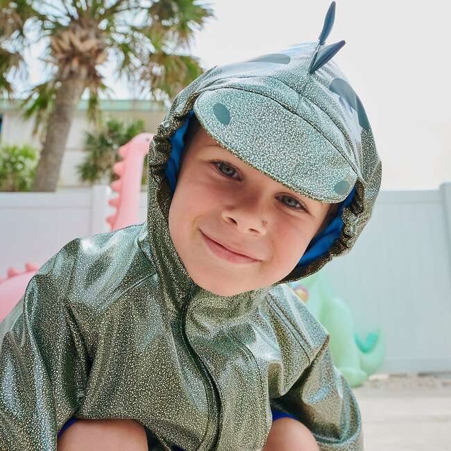 Dino Sparkle Raincoat - Raincoats - 4