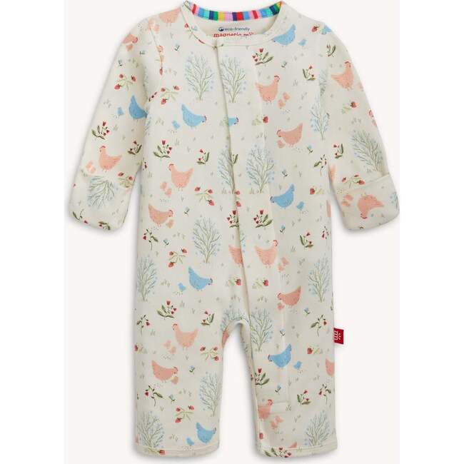 Chicken Tender Org Cot Magnetic Coverall