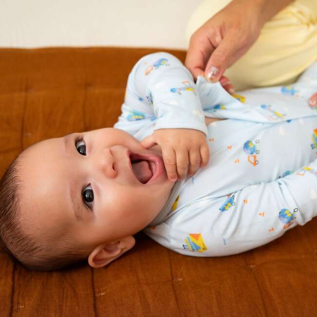 You Haul Modal Magnetic Footie - Footie Pajamas - 3