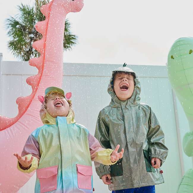 Dino Sparkle Raincoat - Raincoats - 8