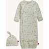 Base Camp Buddies Org Cot Mag Gown + Hat Set - Nightgowns - 1 - thumbnail