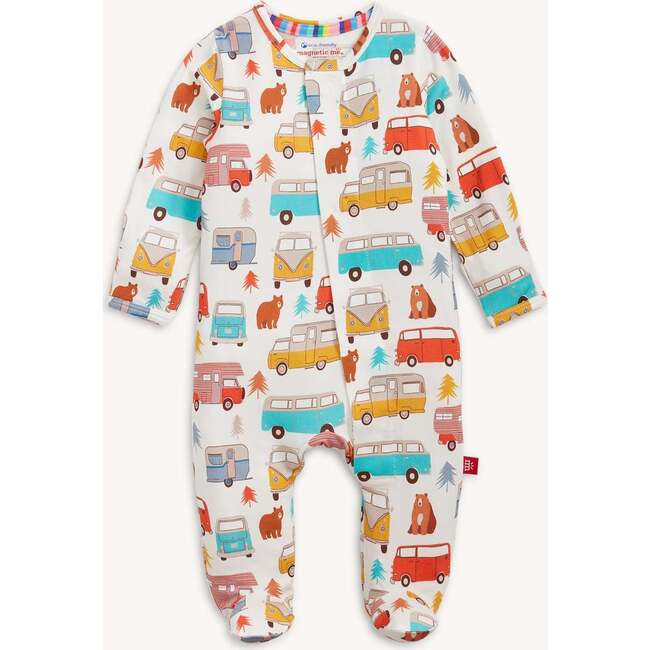 Van Go Modal Magnetic Footie - Footie Pajamas - 3