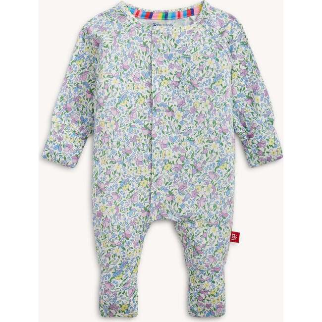 Lavinia Modal Magnetic Convertible Coverall - Footie Pajamas - 4