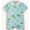 Gopher It Modal Magnetic S/S Short Polo Romp - Rompers - 1 - thumbnail