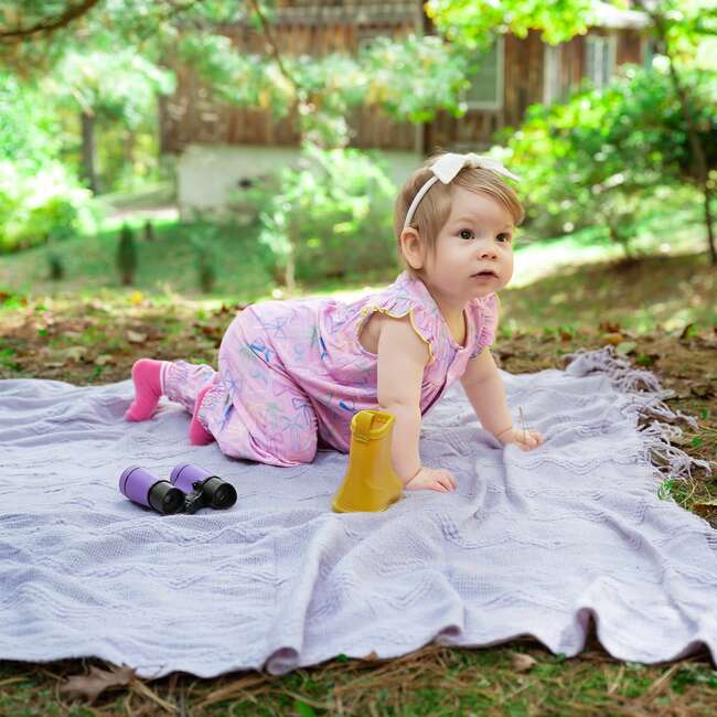 Take A Bow Modal Flutter Sleeve Pant Romper - Rompers - 5