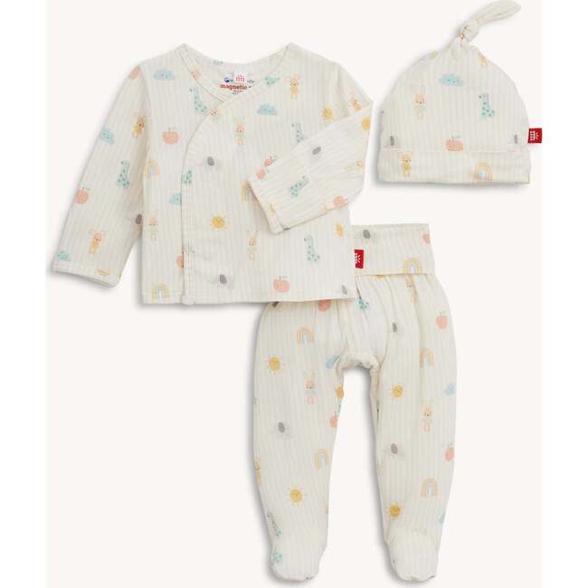 Lullaby Sky Pk Modal Magnetic Kimono Set