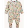 Honey Blossom Modal Magnetic Convertible Coveral - Footie Pajamas - 2