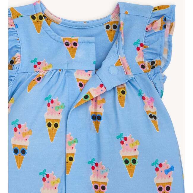 Melt Gala Modal Magnetic Flutter Sleeve Pants Romp